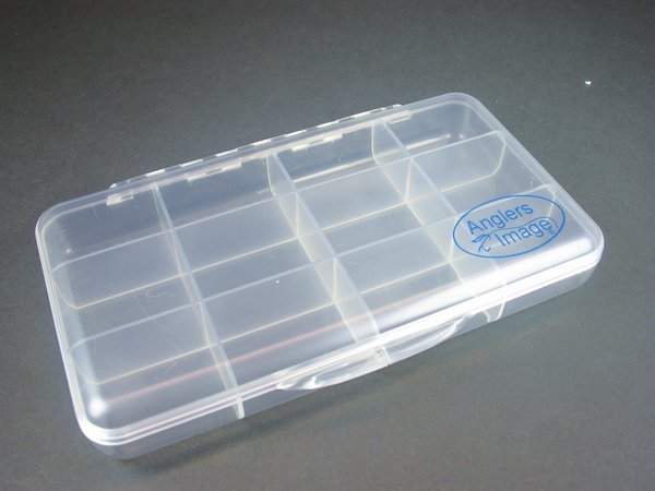 Anglers Image Ultra-Clear Fly Box (12 compartments)